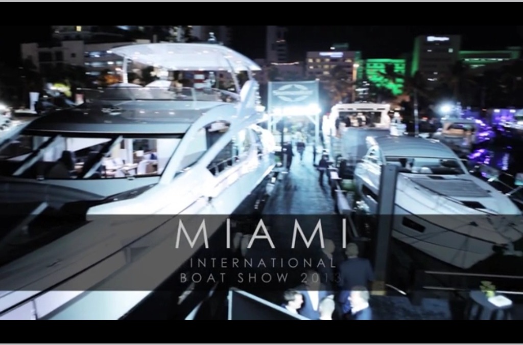 SUNSEEKER Miami International Boat Show 2013